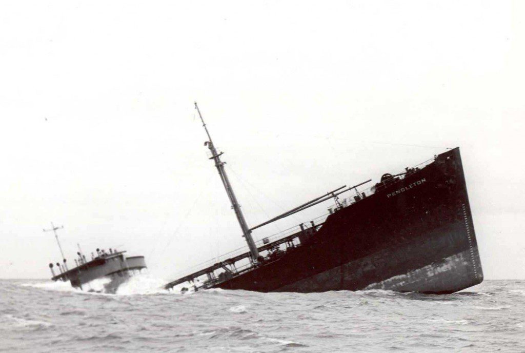 Sinking Pendleton