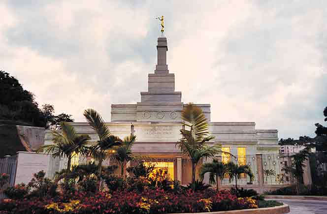 Venezuela's one and only temple