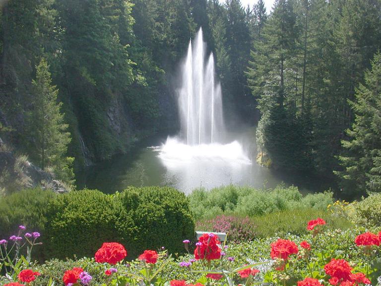 Fountain in British Columbia