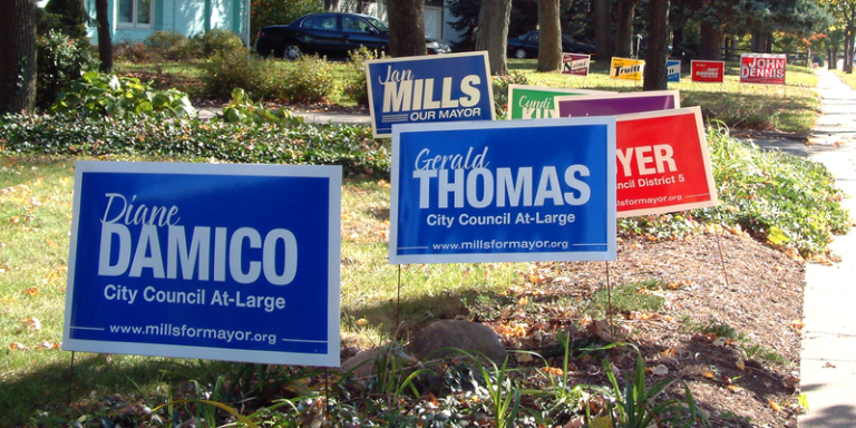 Election signs. Sigh.