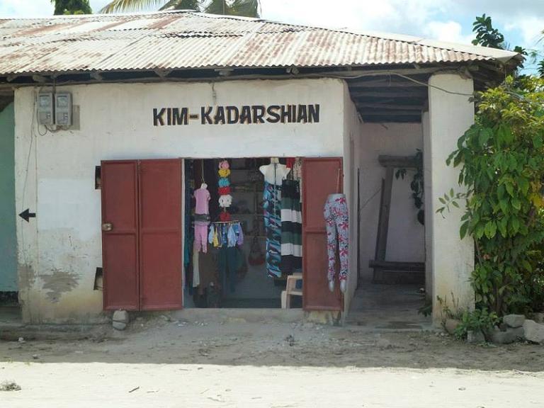 Zanzibar honors a Kardashian