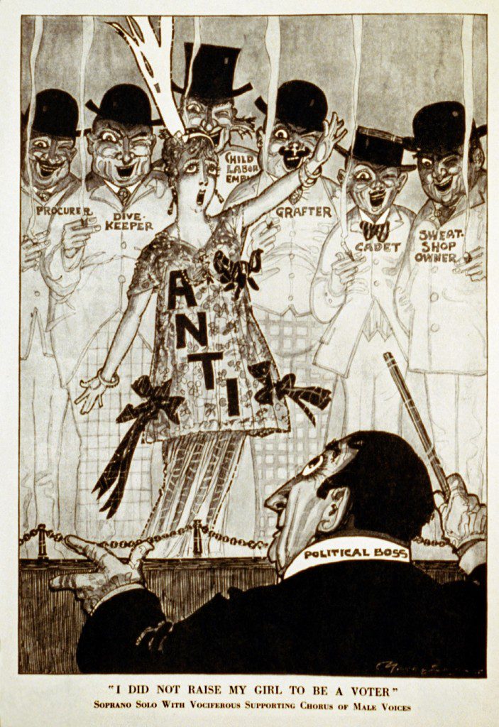 Puck cartoon 1915