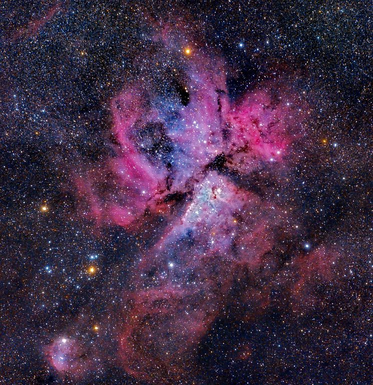 NGC 3372 Carina Nebula from Los Molinos