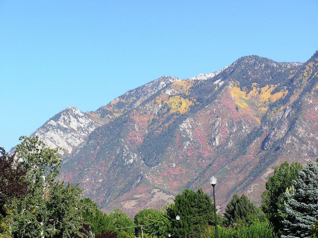 The Wasatch from Sandy