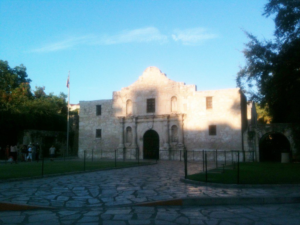 Dusk at the Alamo