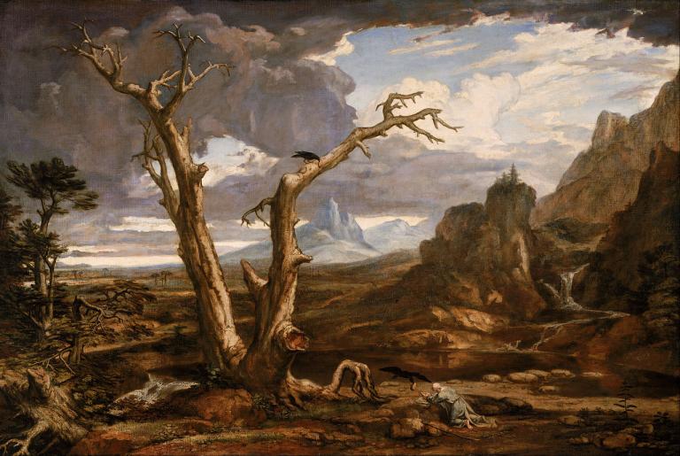 Elijah near Mount Horeb