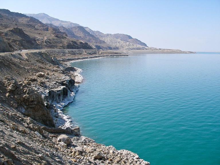 A 2006 view of the Dead Sea