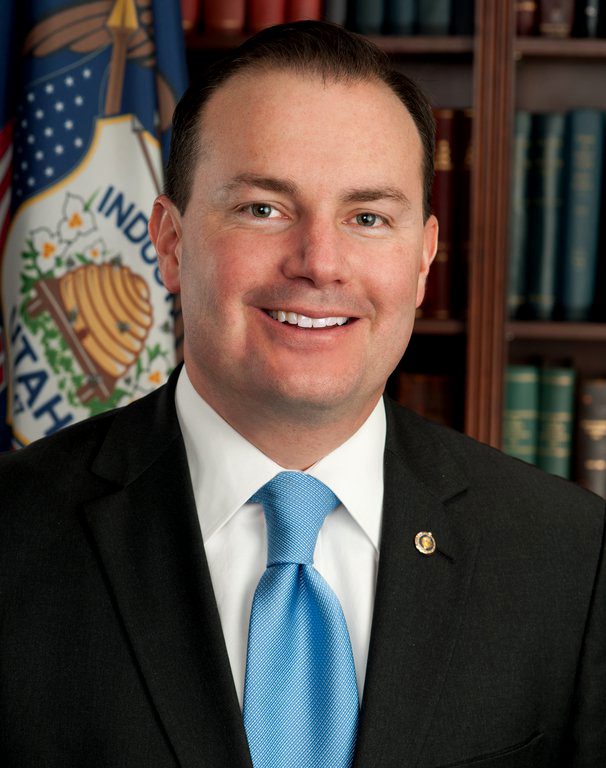 Sen. Lee, of Utah