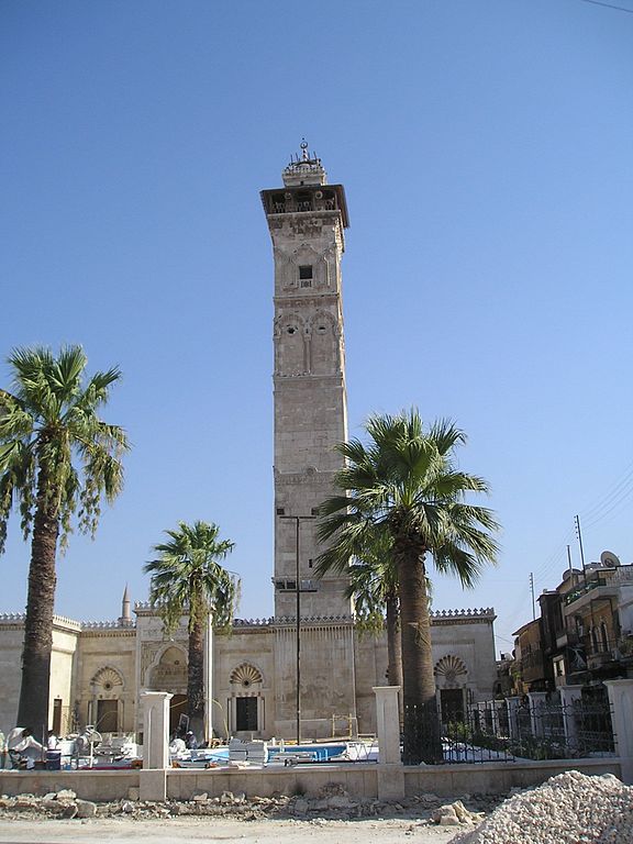Aleppo's Umayyad Mosque