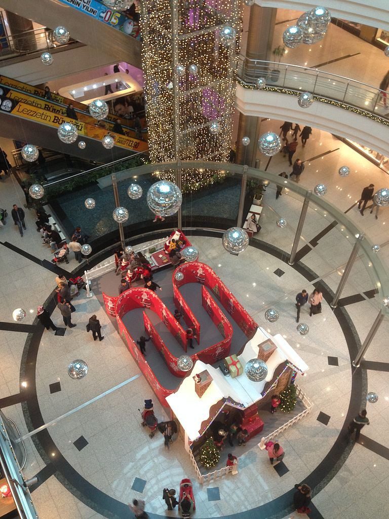 Ankara Christmas display