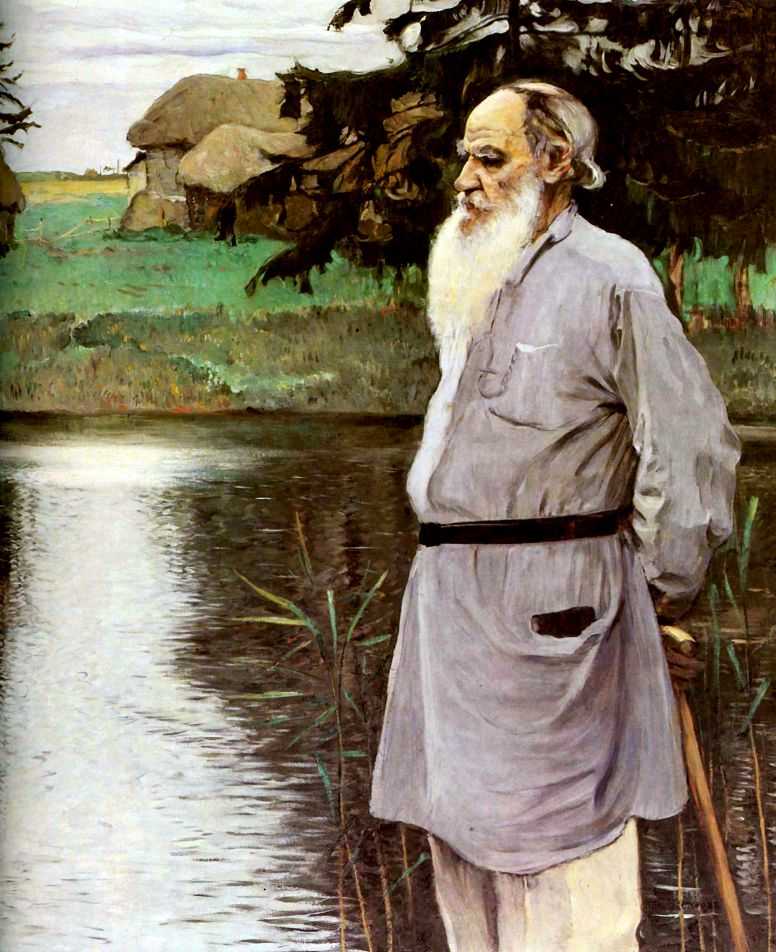 Tolstoy by Nesterov 
