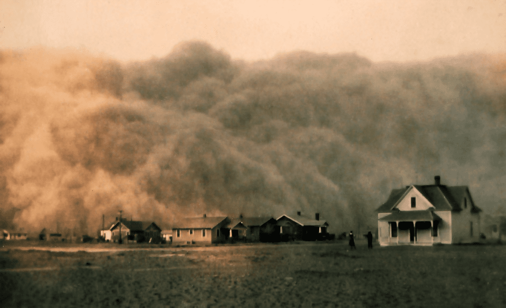 Storm in Texas, 1935