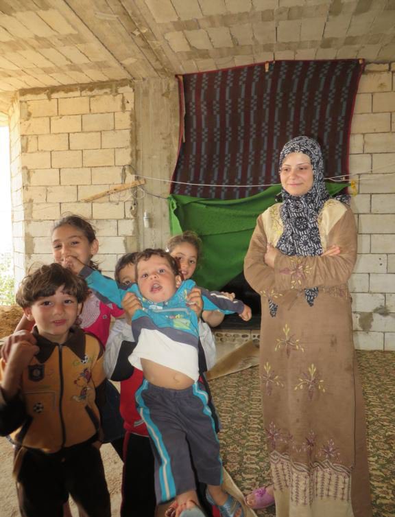 Syrian refugees min Dimashq