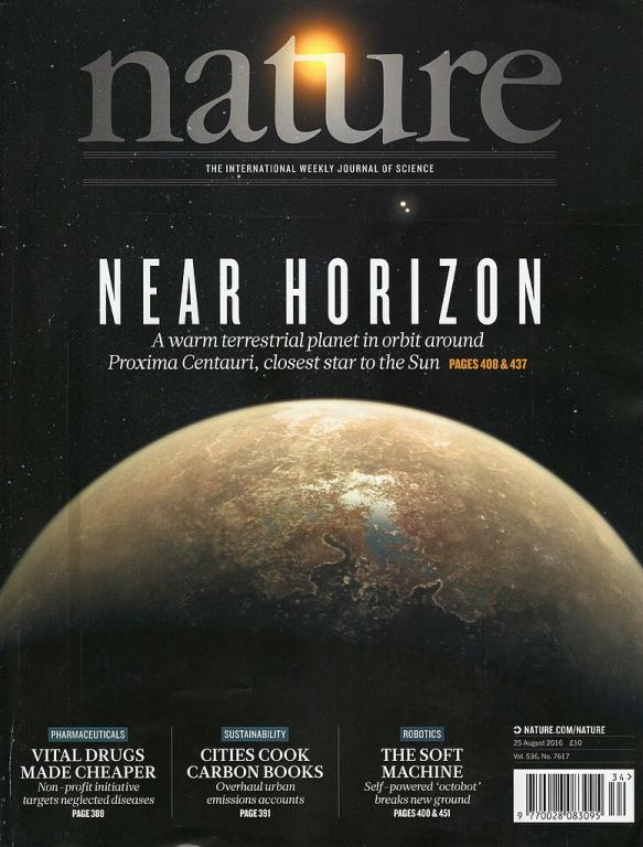 "Nature" cover