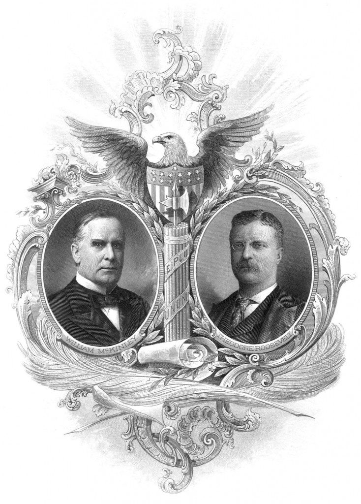 McKinley and Roosevelt in 1901