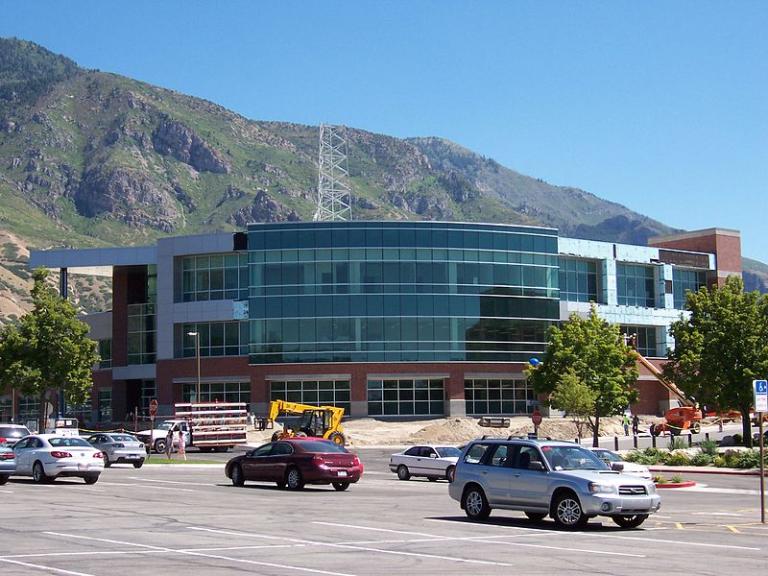 BYU Broadcasting Building under construction (2010)