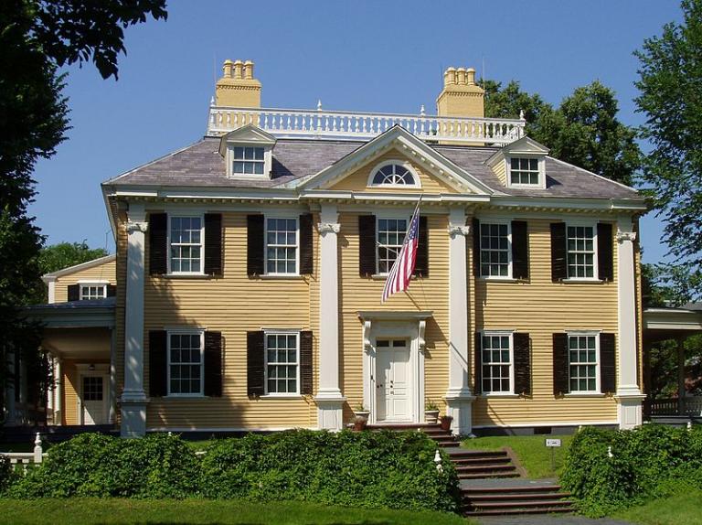 H. W. Longfellow's house in Cambridge Mass