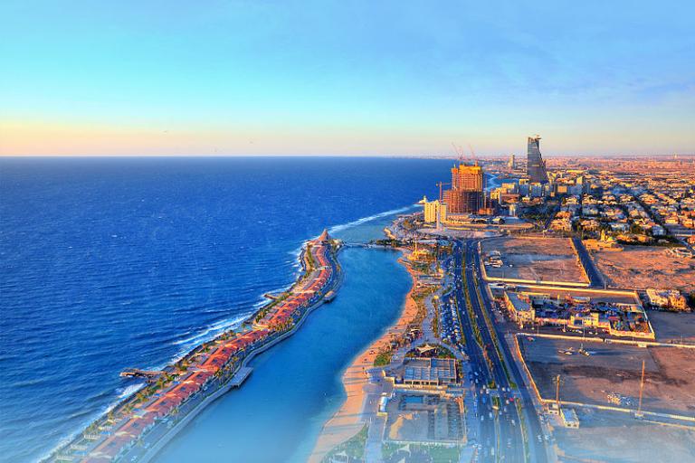 The waterfront at Jeddah