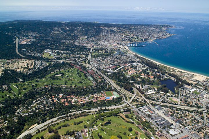 Monterey, from above