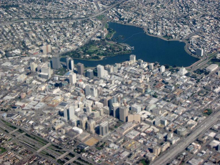 Oakland from the air