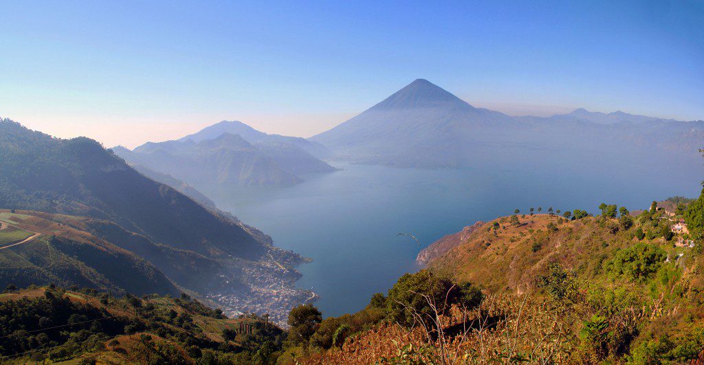 Mt. Atitlan and its lake