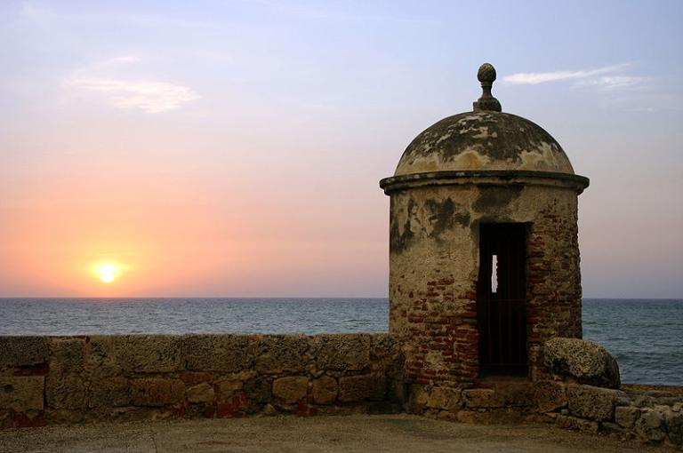 Dusk in Cartagena