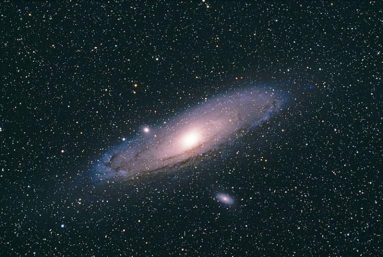 Andromeda in color