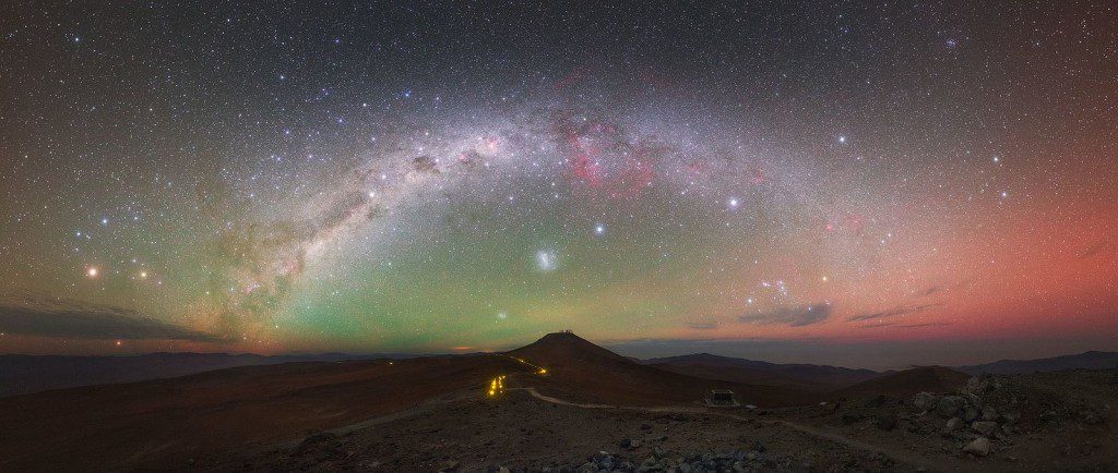 The night sky at Paranal