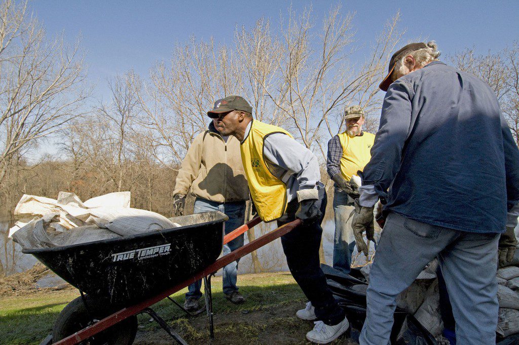 Mormon Helping Hands at work