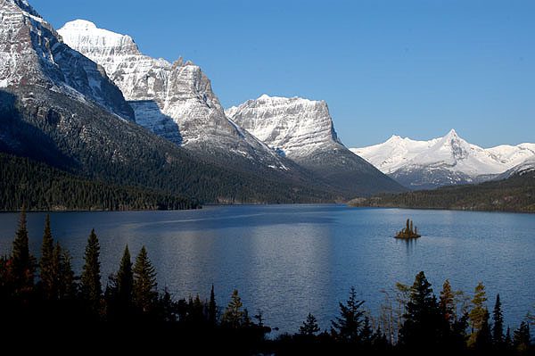 In Glacier National Park