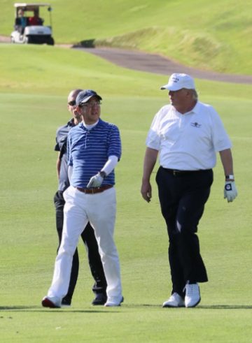At play in the fields of the Donald