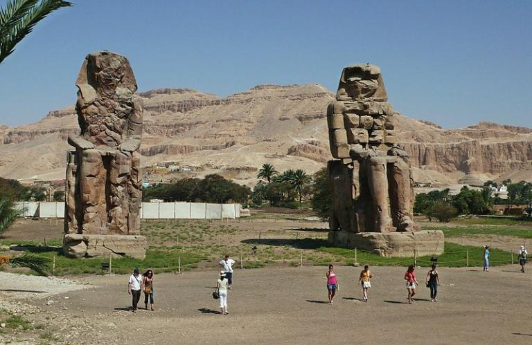 Amenhotep's great statues