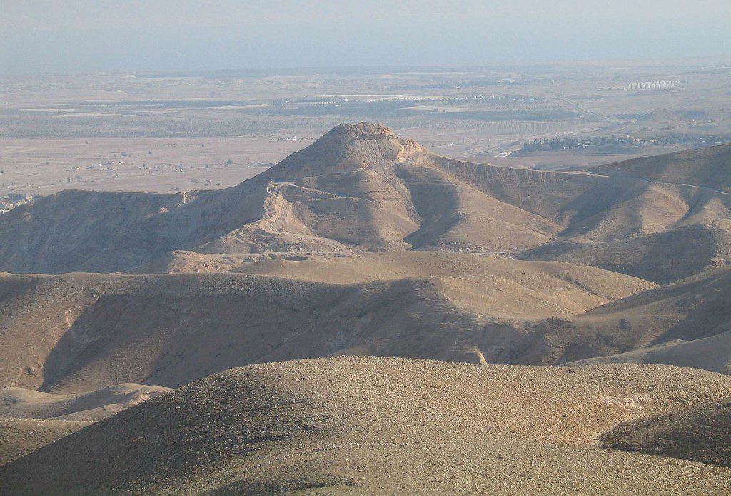 Wadi Kelt and the Mount of Temptation