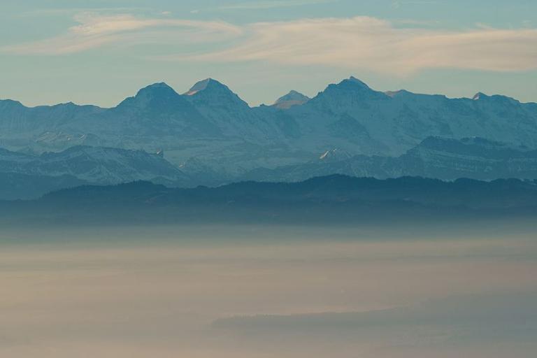 Dawn over the Berner Alpen