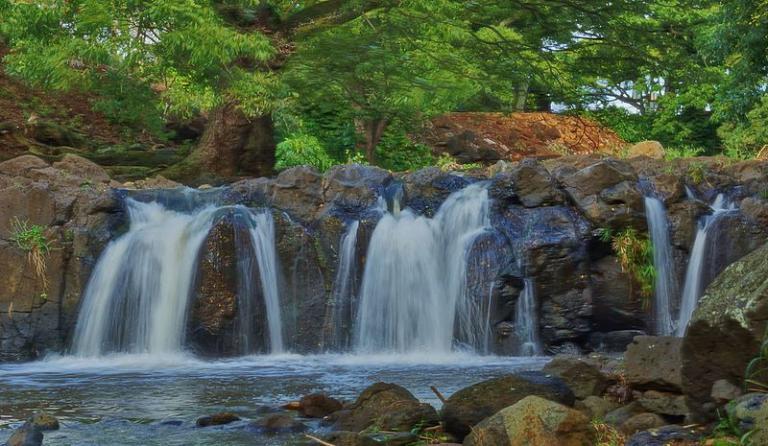 Tessmer at Nu‘uanu Falls