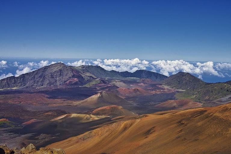 From another geological epoch.