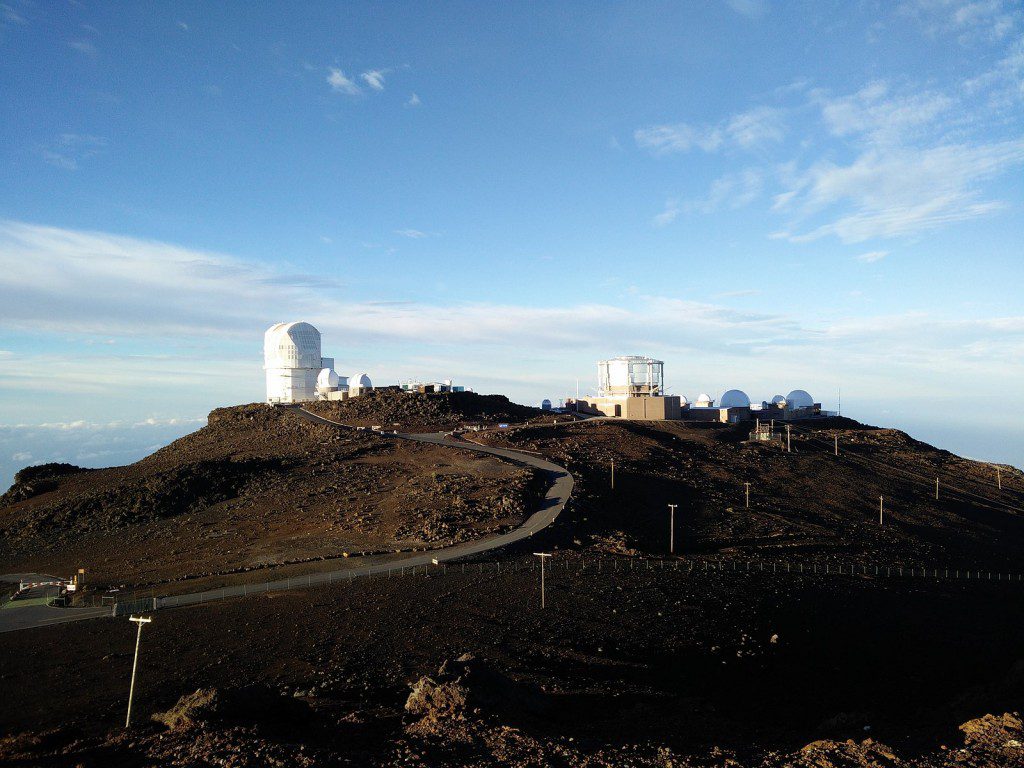 Instruments atop Haleakala
