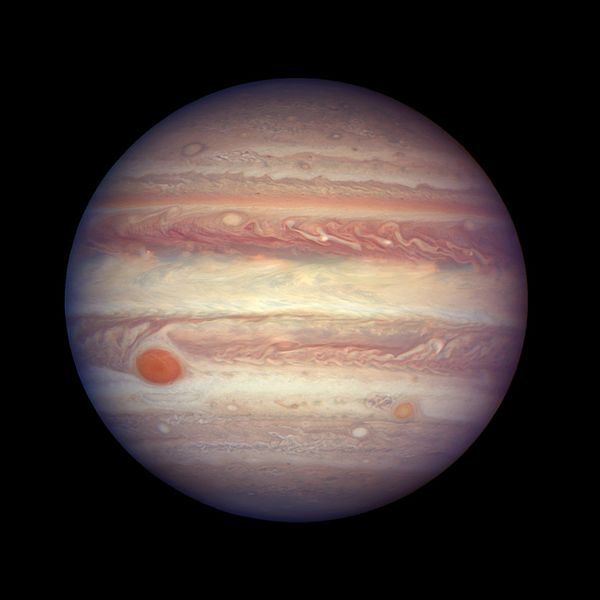 Jupiter, as seen from Pasadena