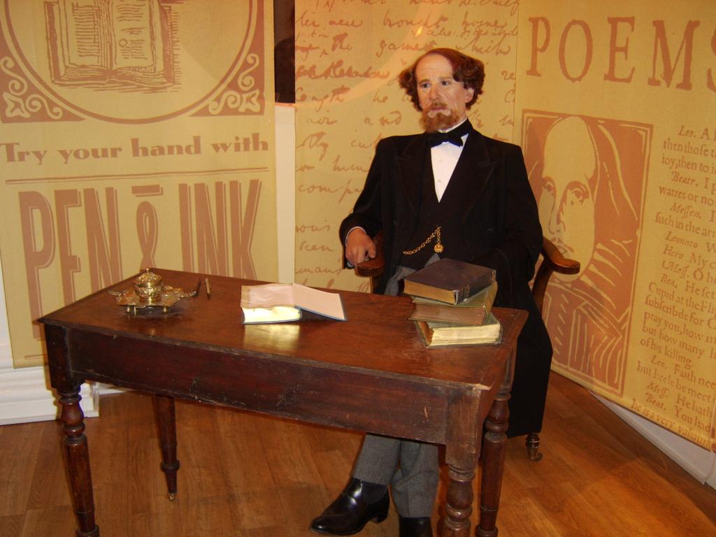 A waxen Dickens