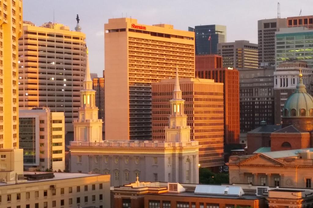 The temple in Philly