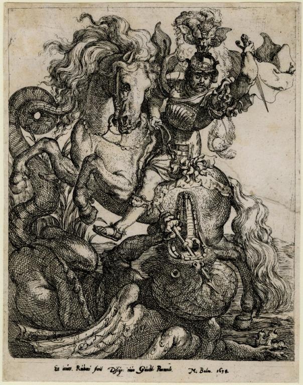 St. George, with Dragon