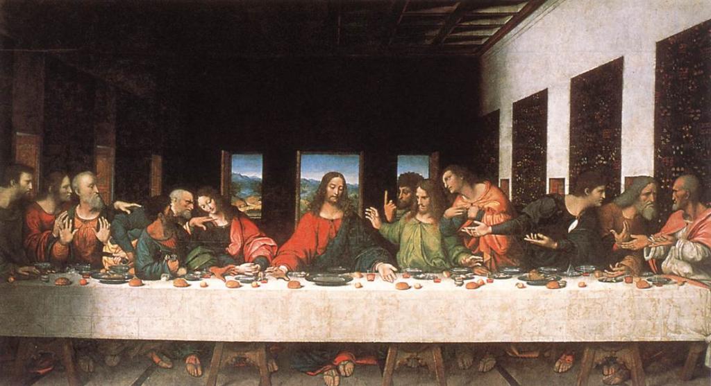 Da Vinci's most famous "fresco"