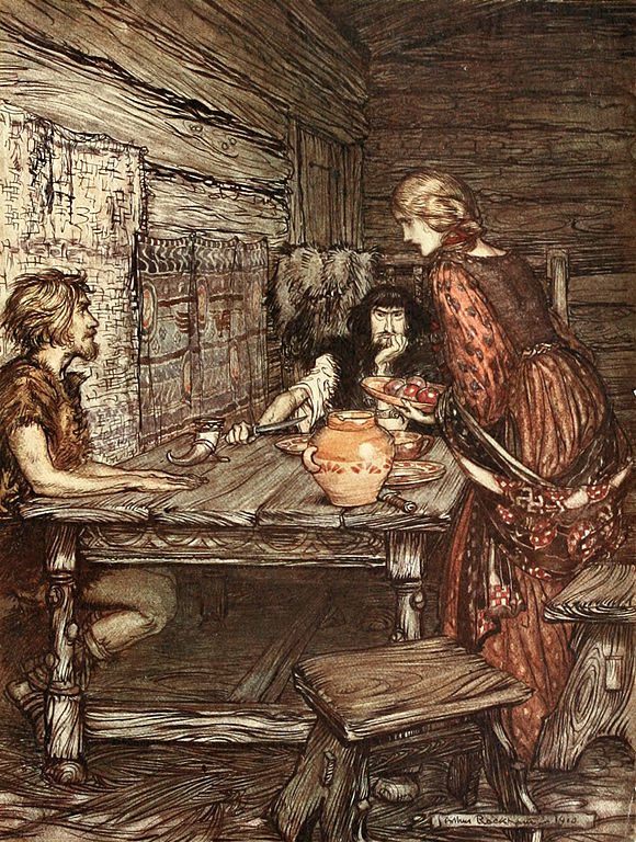 Sieglinde, Siegmund, and Hunding