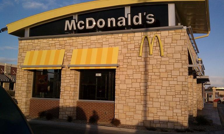 McDonald's at the beginning of American (?) time