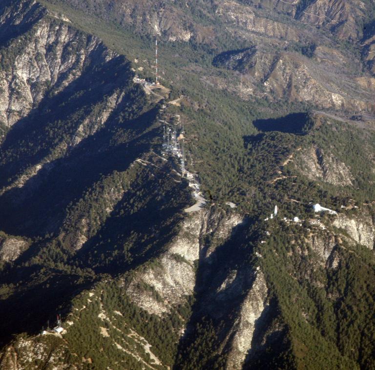 Mt. Wilson, from the air