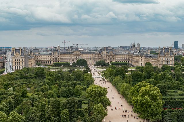 The Tuileries and the Louvre