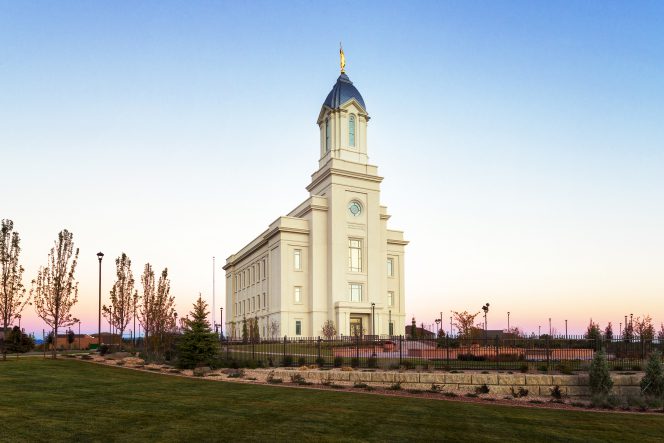 Iron County's only LDS temple