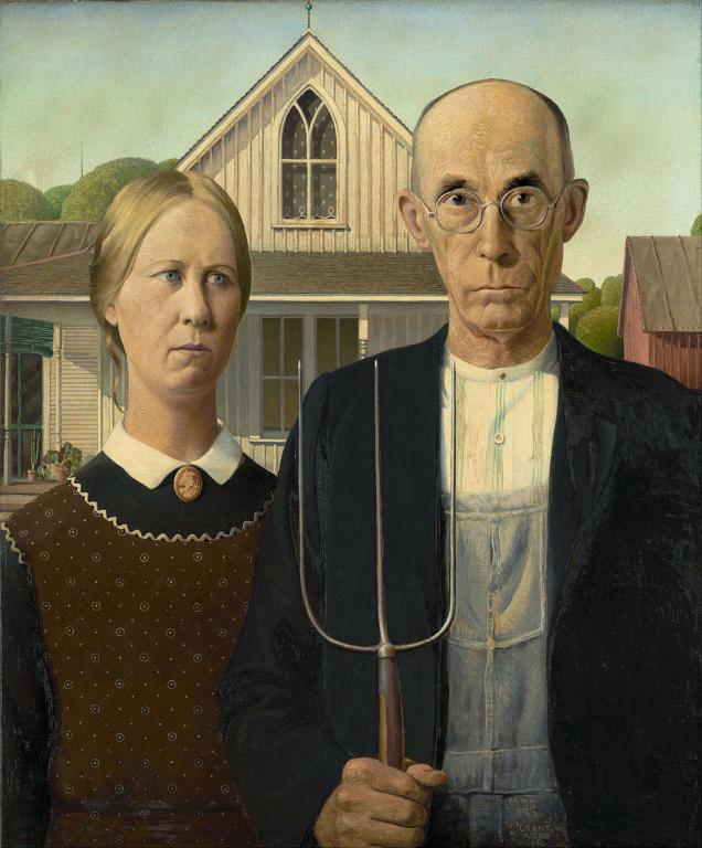 A funny painting, really