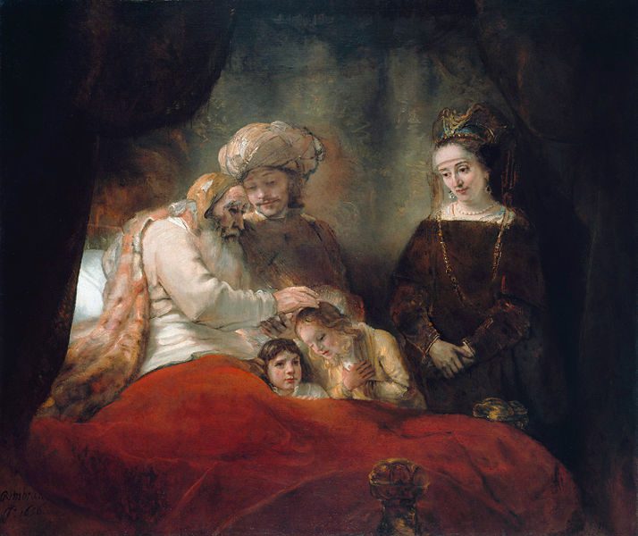 Rembrandt van Rijn patriarchal blessing
