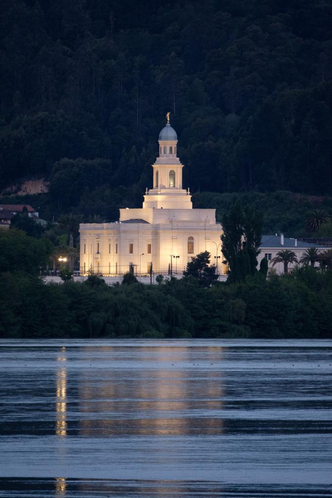 The Church's newest temple -- for a few weeks, at least.
